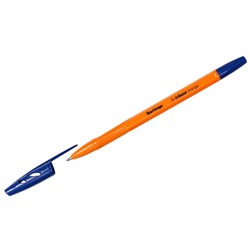 Ручка шариковая 0,7мм, синяя "Tribase Orange" (Berlingo)