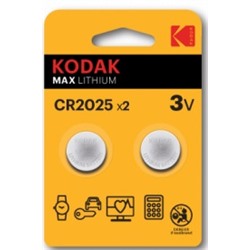 Бат лит CR 2025 Kodak 2xBL 3V Max (60/240)