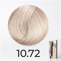 Крем-краска аммиачная 10.72 платиновый блондин коричнево-перламутровый Life Color Plus Farmavita 100 мл