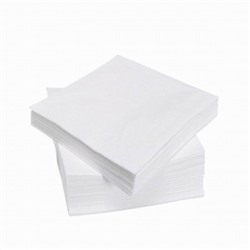 Салфетки бумажные 25х25см 100шт/уп. белые