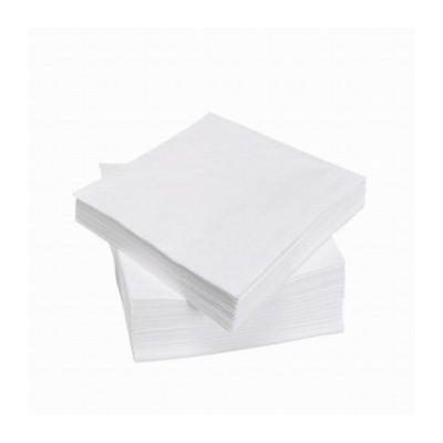 Салфетки бумажные 25х25см 100шт/уп. белые