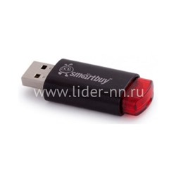 USB Flash 16GB SmartBuy Click черный/красный 2.0