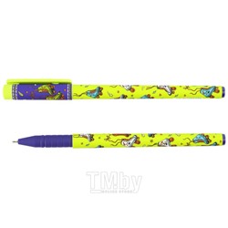Ручка масляная 0,7 мм синяя "Ролики" (Darvish)