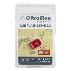 USB Flash 32GB Oltramax (330) красный