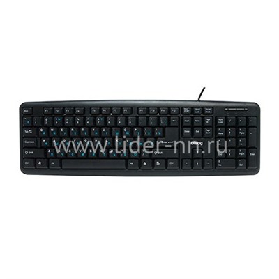 Клавиатура DIALOG проводная Standart KS-020 USB (черный/оранжевый)