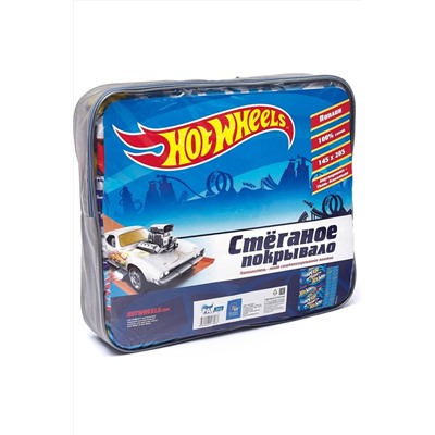 Покрывало Павлинка Hot Wheels гонки