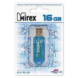 USB Flash 16GB Mirex ELF BLUE