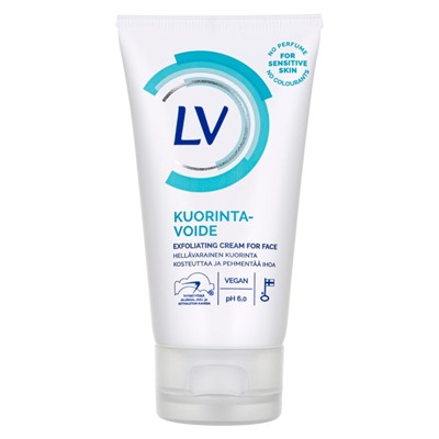 Крем-скраб гипоаллергенный для чувствительной кожи LV 75 мл