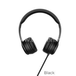 Наушники MP3/MP4 HOCO (W21) полноразмерные (черные)