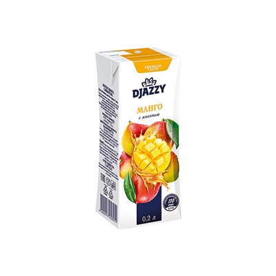 «Djazzy», нектар «Манго», 0.2л