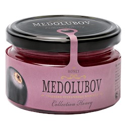 Мёд-суфле Медолюбов с черной смородиной 250мл