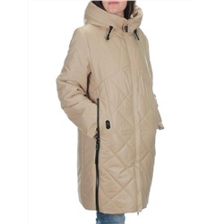 BM22868 BEIGE Куртка демисезонная женская (100 гр. синтепон)