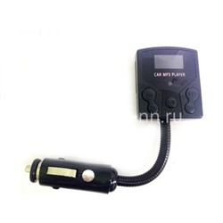 MP3 FM Modulator (USB/Micro SD/дисплей/пульт) черн FM-JB