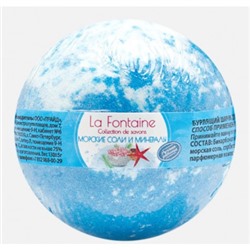 Бурлящий шарик для ванны La Fontaine "Морские соли и минералы" 130г