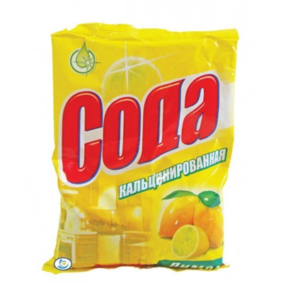 Сода кальцинированная 500гр 5в1 Лимон в пакете (24)