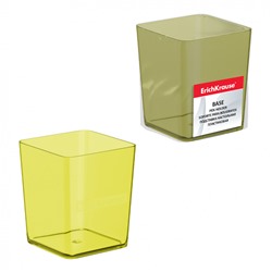 Подставка настольная пластиковая ErichKrause® Base, Neon, желтая