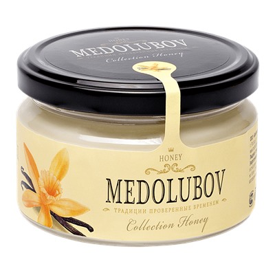 Мёд-суфле Медолюбов с ванилью 250мл