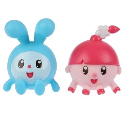 Набор пластизолевых игрушек для ванны «Крошик и Нюшенька»