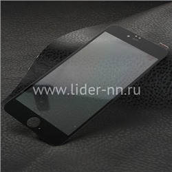 Защитное стекло на экран для iPhone6 Plus 2D черное