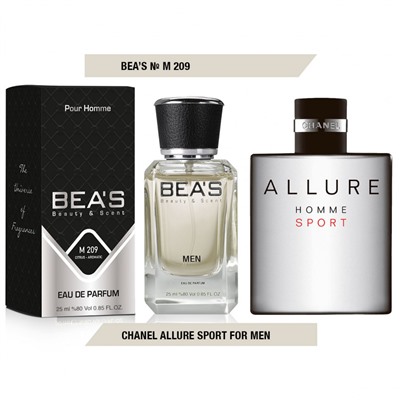 Мужская парфюмерия   Парфюм Beas Chanel Allure Sport Men 25 ml арт. M 209