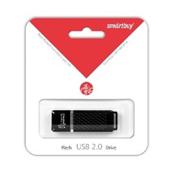 USB Flash 16GB SmartBuy Quartz черный 2.0