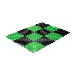 Коврик щетинистый Травка 42x56см чёрно-зеленый Vortex (10)