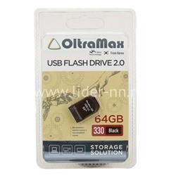 USB Flash 64GB Oltramax (330) черный