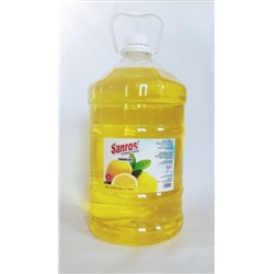 Мыло жидкое Sanros 5л Лимон ПЭТ (1)*