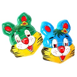 Карнавальная маска "Заяц с цветочком", цвета МИКС, 313703