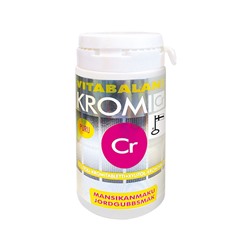 Таблетка ксилит-хрома со вкусом клубники Vitabalans Kromi Cr 90таб