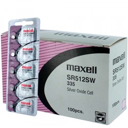 Бат час 335 SR512SW Maxell 1xBL (10)