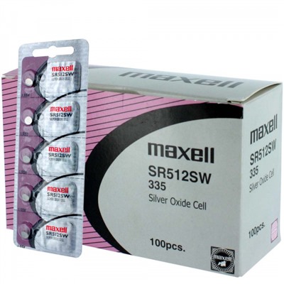 Бат час 335 SR512SW Maxell 1xBL (10)