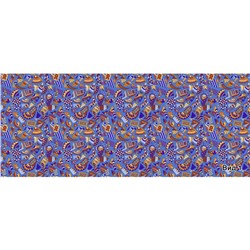 Ткань бязь 150 см плательная ЛЮКС рис. 1604/1 (синий)