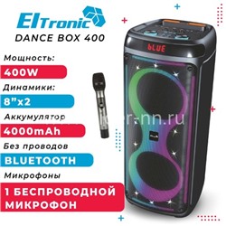 Колонка 08" (20-64 DANCE BOX 400) динамик 2шт/8" ElTRONIC с TWS