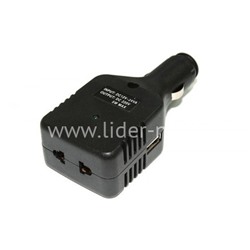 Преобразователь тока с 12 на 220v+USB (5W)