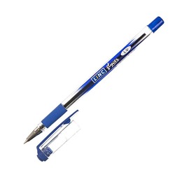 Ручка шариковая GLYСER 0,7мм, грип синяя (LINC)
