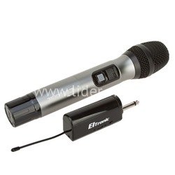 Микрофон караоке ELTRONIC беспроводной 10-06 (черный)