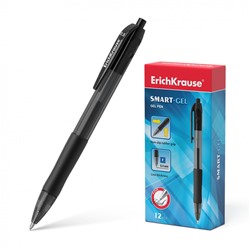 Ручка гел автом Smart-Gel Stick&Grip 0.5, черный