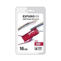 USB Flash 16GB Exployd (580) красный