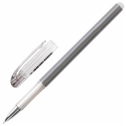 Ручка стираемая гелевая STAFF College EGP-664, ЧЕРНАЯ, узел 0,5 мм, линия письма 0,38 мм, 143665