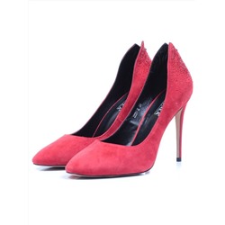 DH31-2 RED Туфли женские (натуральная замша) размер 36