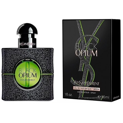 Парфюмерная вода Yves Saint Laurent Black Opium Illicit Green, 90ml