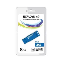 USB Flash 8GB Exployd (560) синий
