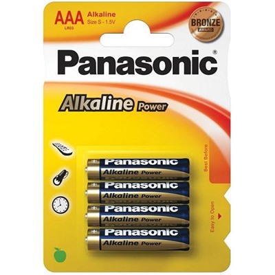 Panasonic Alkaline Power LR 3 4xBL (48/240)