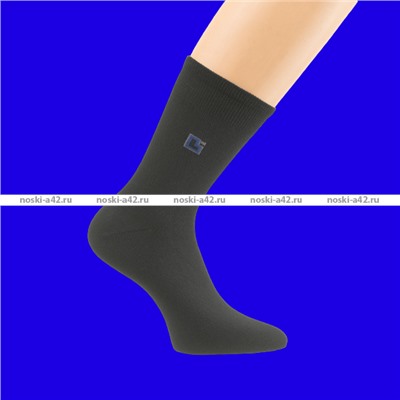 Ростекс (Рус-текс) носки мужские с лайкрой Премиум (Престиж) В-21-ДС черные