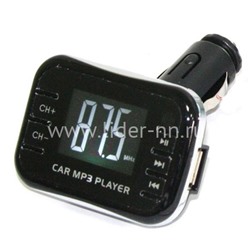 MP3 FM Modulator (USB/SD/Micro SD/дисплей/пульт) FM-BMLC