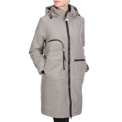 M-5022 DARK BEIGE Куртка демисезонная женская CORUSKY (100 гр. синтепон)