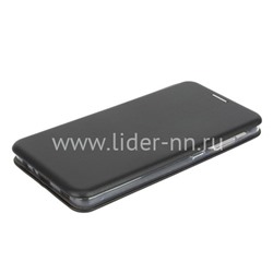 Чехол-книжка для Samsung Galaxy A52 Brauffen (горизонтальный флип) черная (пакет)