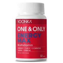 Мультивитамины Voonka One&Only Energy Max MultiVitamin (для повышения энергии) 32 таблетки