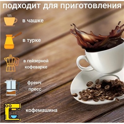 Кофе молотый ALI AGA 100 грамм 100% арабика. Турция